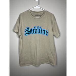 Sublime Men’s Graphic Grunge Multicolor Tee Shirt Size Large